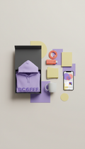 Branded onboarding kit with playful guides